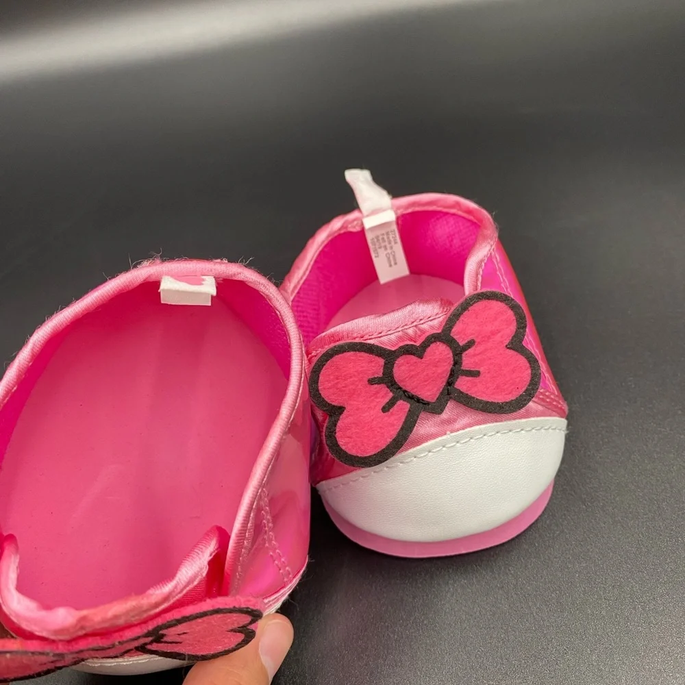 Hello kitty build a bear halo graphic pink shoes